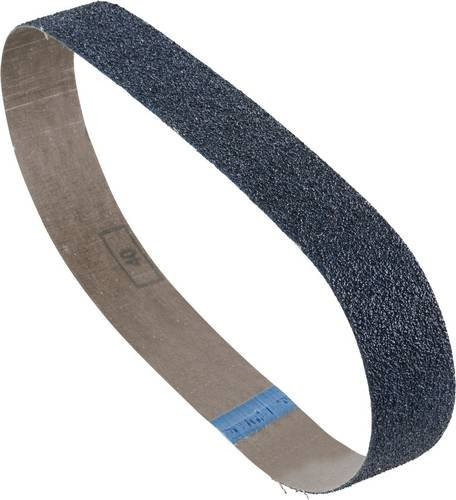 Rhodius ESB ZL 305578 Schleifband-Set Körnung 40, Schwarz, 20 Stück, B: 4 cm, L: 76 cm - Bild 1