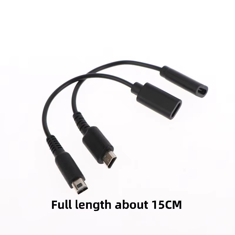 Sommer6 USB-C Umwandlungskabel für Spielkonsolen NDSI, GBASP, WIIU, 3DSL und NDSL in Schwarz - Bild 4