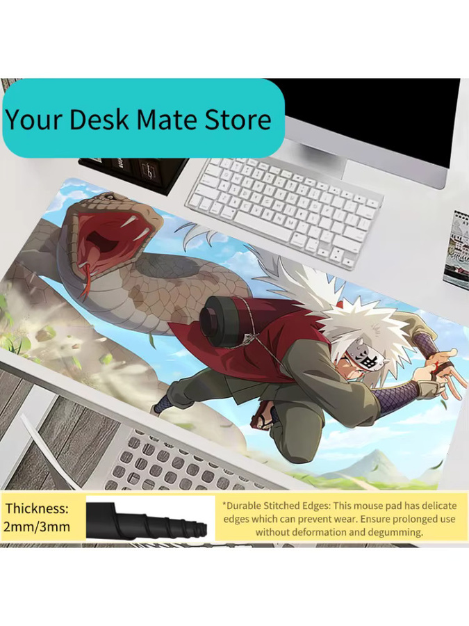 Bandai Naruto Jiraiya Gaming Extended Mauspad Multicolor - Bild 2