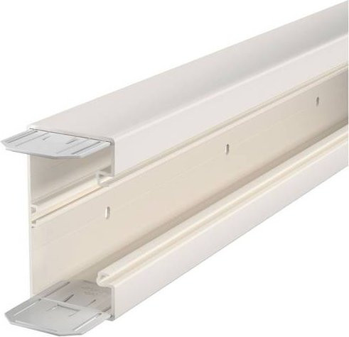 OBO Bettermann Geräteeinbaukanal Wandmontage in Weiß, Breite: 13,0 cm, Länge: 200 cm - Bild 1