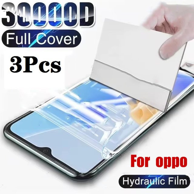 3 Stück HD Hydrogelfolie Displayschutzfolie für OPPO Find X8 Pro X7 Ultra X6 X5 Lite X3 Neo in Transparent - Bild 1