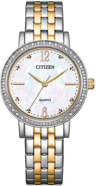 Citizen Armbanduhr, Quarz, Edelstahl, 31 mm, Damen - Bild 1