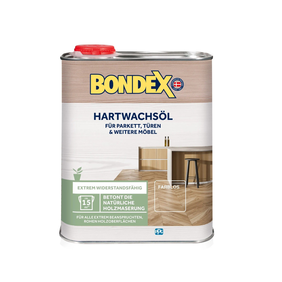 Bondex Hartwachs-Öl Transparent 750 ml - Bild 2