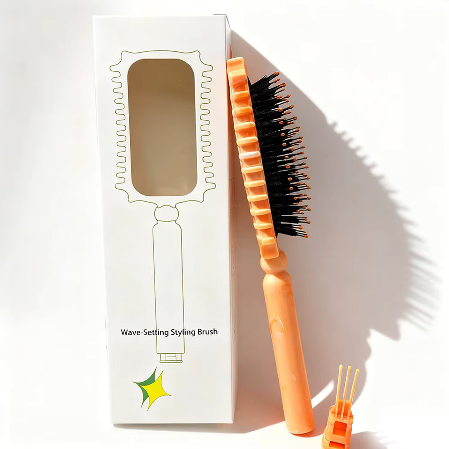 Marmor Locken-Definierbürste, Entwirrbürste für lockiges Haar, Unisex - Bild 2
