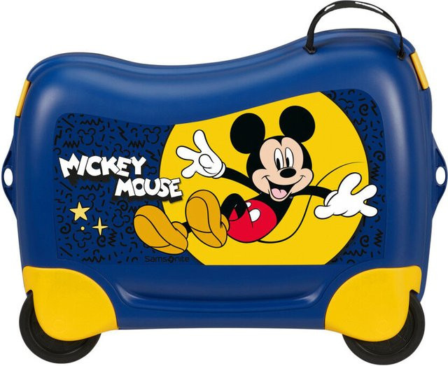 Samsonite Disney Ride-On Suitcase, Trolley mit 4 Rollen, Mickey Happy - Bild 1
