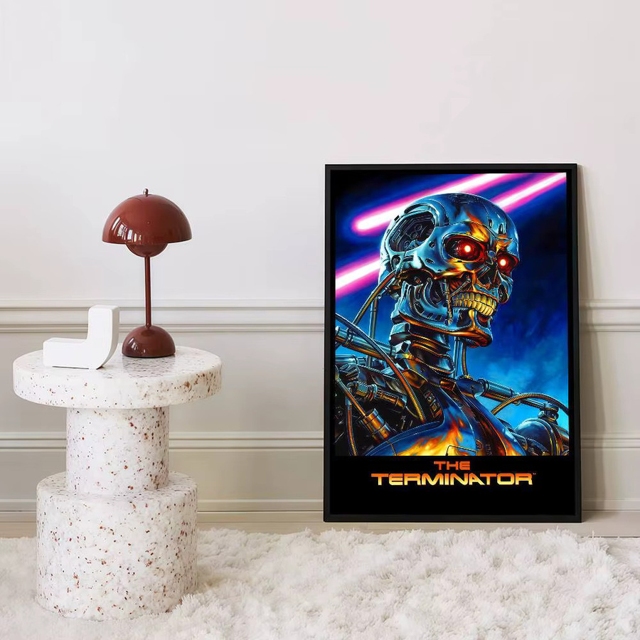 Terminator Klassisches Vintage Poster aus Papier in Mehrfarben für dein Zuhause, Bar oder Café - Bild 6