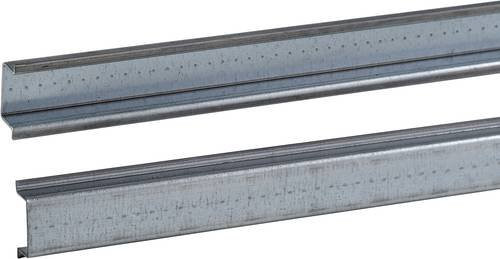 Schneider Electric NSYSDR200BD Hutschiene aus Stahl in Silber, 20 Stück, Länge: 2000 mm - Bild 1