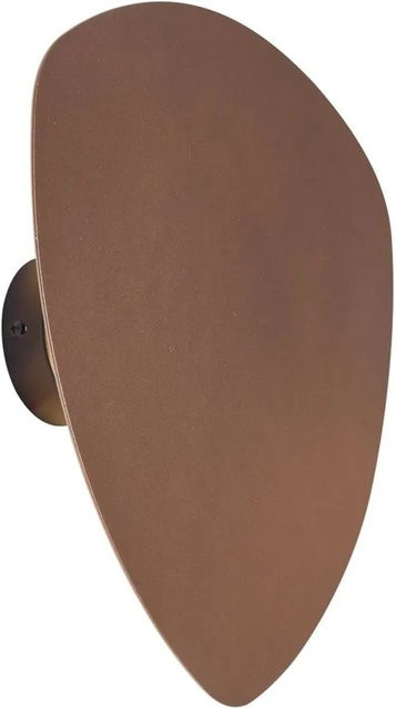 QAZQA Design Wandleuchte Pulley in Bronze, organische Form, 2-flammig, Höhe: 32 cm - Bild 1