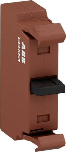 ABB P9B01FN 1SFA187012R8310 Kontaktblock braun - Bild 1