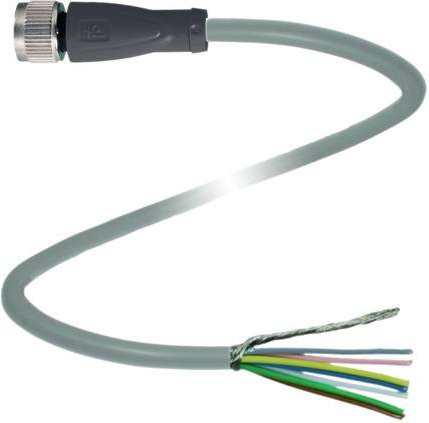 Pepperl+Fuchs 252619 Sensor-Aktor-Steckverbinder konfektioniert, grau, 50 m, 8 Polzahl - Bild 1