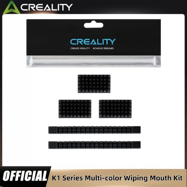 Creality Mehrfarbiges Düsenreinigungsset für K1 Serie, 5 Reinigungsdüsen für K1, K1C, K1 SE und K1 Max - Bild 1