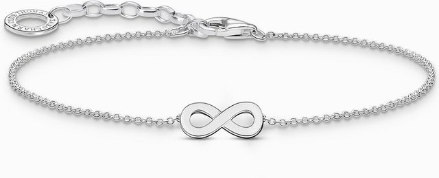 Thomas Sabo Armband, 925 Silber, infinity Anhänger, Damen - Bild 1