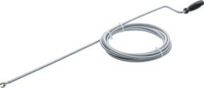BGS Do it yourself Rohr-Reinigungsspirale in Silber, Länge: 3 m - Bild 1