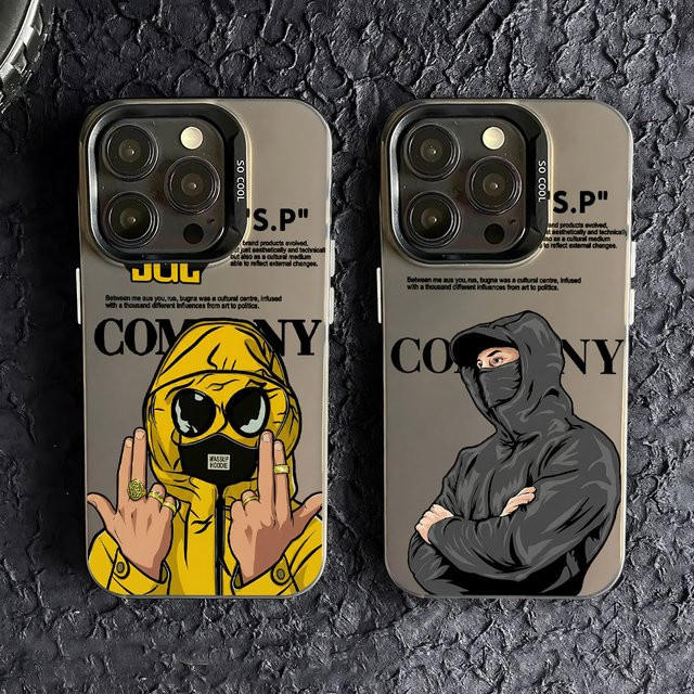 Luxuriöse Handyhülle von C-ComPanys für iPhone in Multicolour mit matter Rückseite - Bild 1