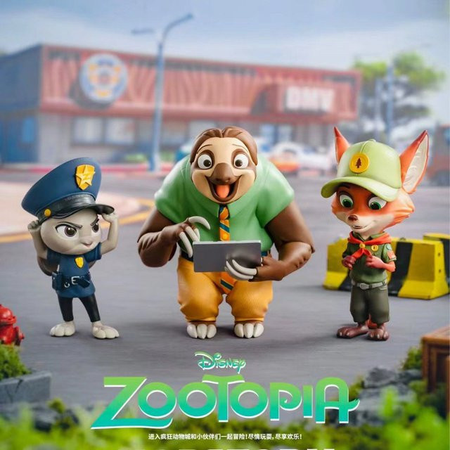 MORSTORM Disney Zootopia Judy Nick Flash, Sammelfigur, 15cm - Bild 1