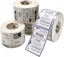 Zebra Z-Select 2000T Permanentes selbstklebendes Acrylpapier in Weiß, matt und perforiert, B/H: 25,4 x 31,8 mm, 2580 Etiketten pro Rolle - Bild 1