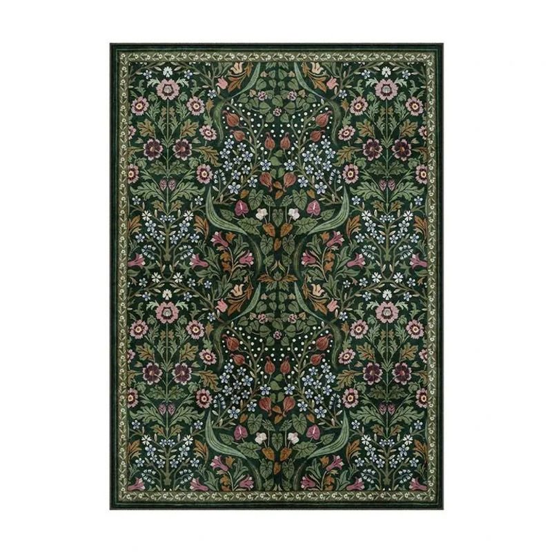 JGJG Teppich mit Boho-Regenbogen-Sonnenschein-Print in Multicolour, Vintage Design, rutschfest und waschbar, B: 120 cm, L: 160 cm - Bild 2