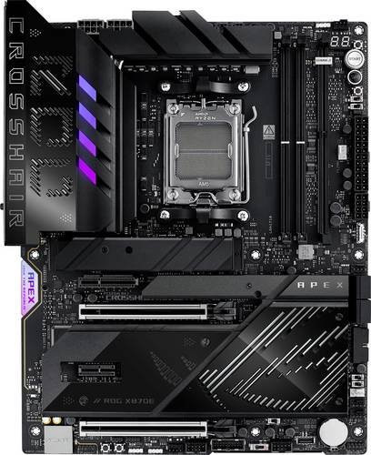 ASUS ROG Crosshair X870E Apex Mainboard ATX Sockel AM5 Schwarz mit Wi-Fi und DDR5 Unterstützung - Bild 1