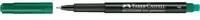Faber-Castell Multimark 1513 Folienstift mit feiner Spitze in Schwarz und Grün - Bild 1