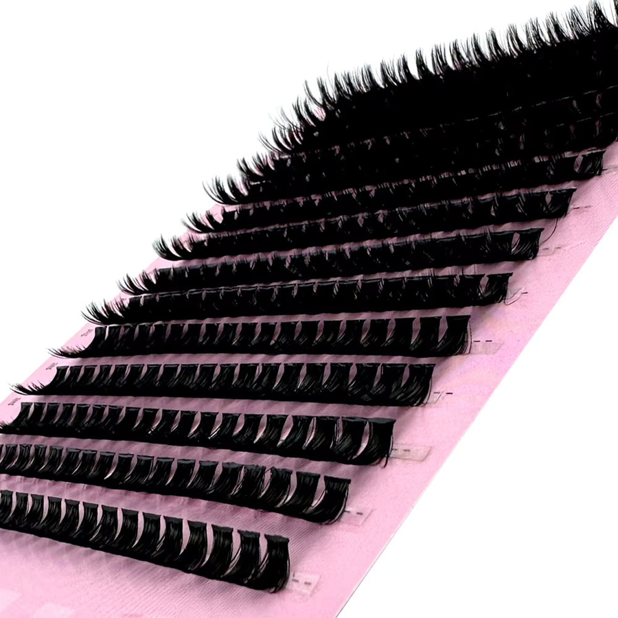 3D Nerz Wimpern Bündel, 266 Stück, Black, Natürlich, Unisex - Bild 4