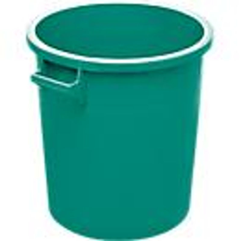 Schäfer Shop Stapelbare Tonne aus HDPE, 35 Liter, Grün - Bild 2