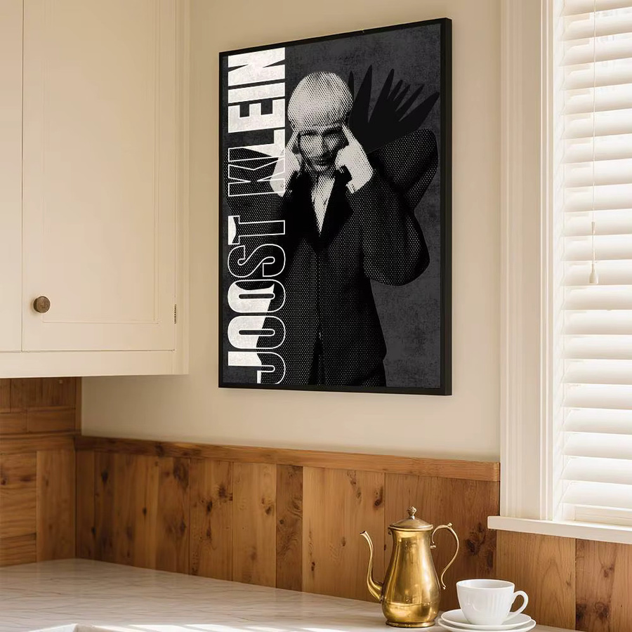 Moetch Wanddekoration Joost Klein Singer Poster, selbstklebender wasserfester Papieraufkleber, Mehrfarbig, Rechteckig - Bild 6