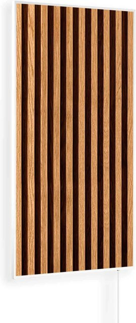 Könighaus Infrarotheizung Holzpaneel Ambient Edition 800 W Weiß - Bild 1