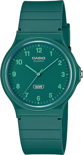 Casio Armbanduhr, Quarz, Kunststoff, Grün, 35 mm, Herren - Bild 1