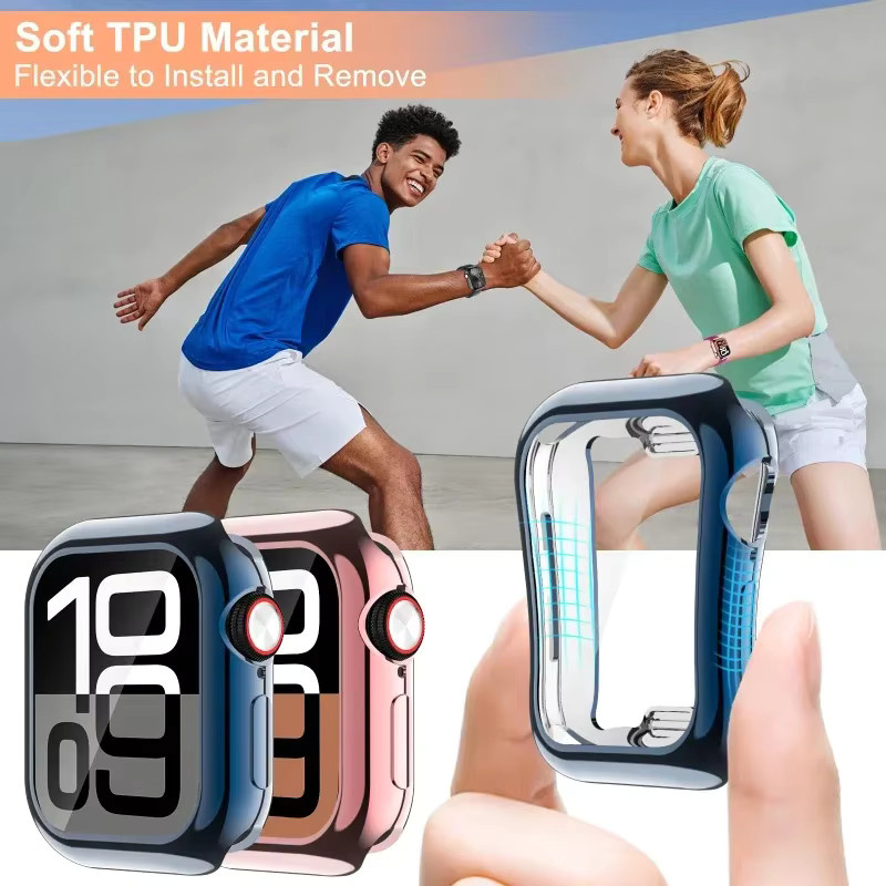 Apple Displayschutzfolie, transparent, Unisex - Bild 3
