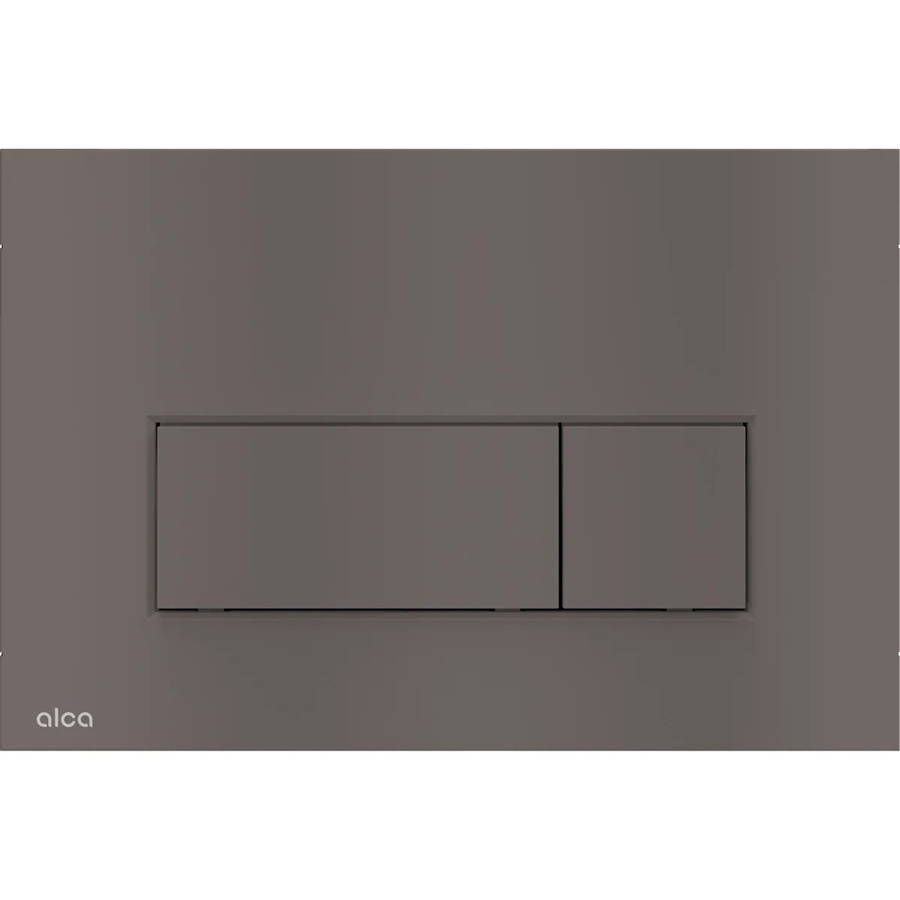 Alcadrain WC-Betätigungsplatte M57-GM-M Dual Flush in Gun Metal matt - Bild 2