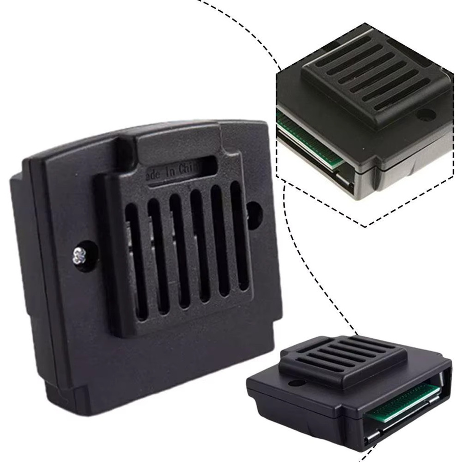 Nintendo 64 Jumper Pack Ersatz für Retro-Spielkonsolen in Schwarz - Bild 2