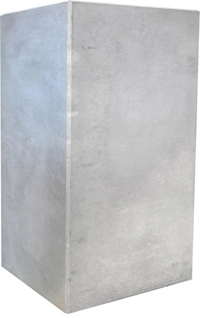Bewehrte Mauerscheiben-Ecke aus Beton in Grau, B/T/H: 105 x 50 x 50 cm - Bild 1