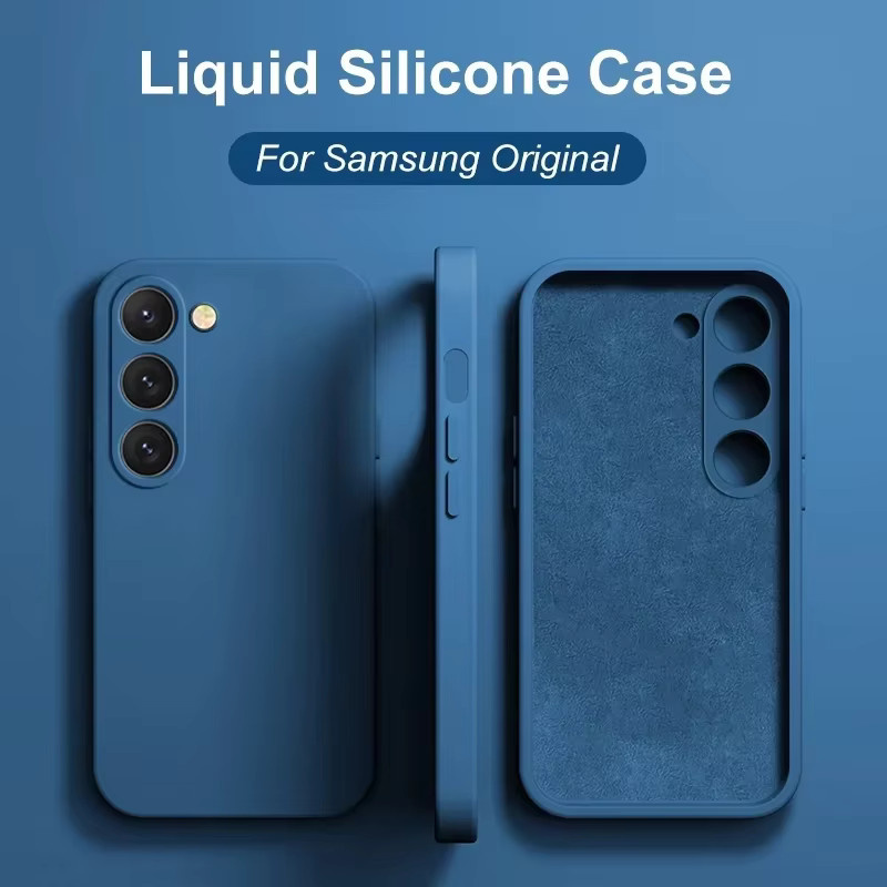 Samsung Galaxy Tab A-Serie Silikon Schutzhülle aus weichem TPU in Blau oder Lila - Bild 3