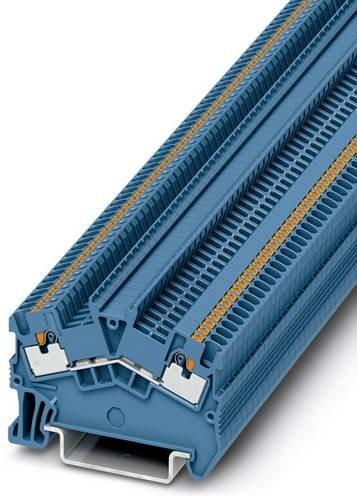 Phoenix Contact 3214550 Durchgangsklemme 3,5 mm Schnellanschluss Blau 50 Stück - Bild 1