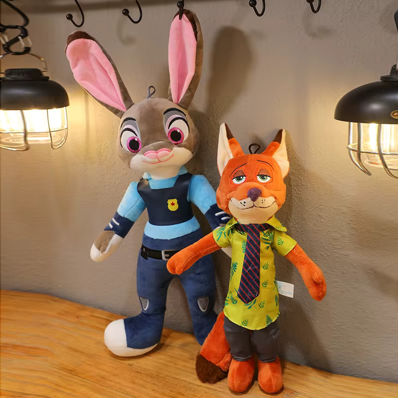 TOPTOY Disney Nick Wilde Judy Hopps Spielzeugpuppe, 40-50 cm - Bild 3
