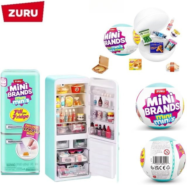 ZURU Mini-Kühlschrank-Set, Rollenspiel, Set / Bundle - Bild 1