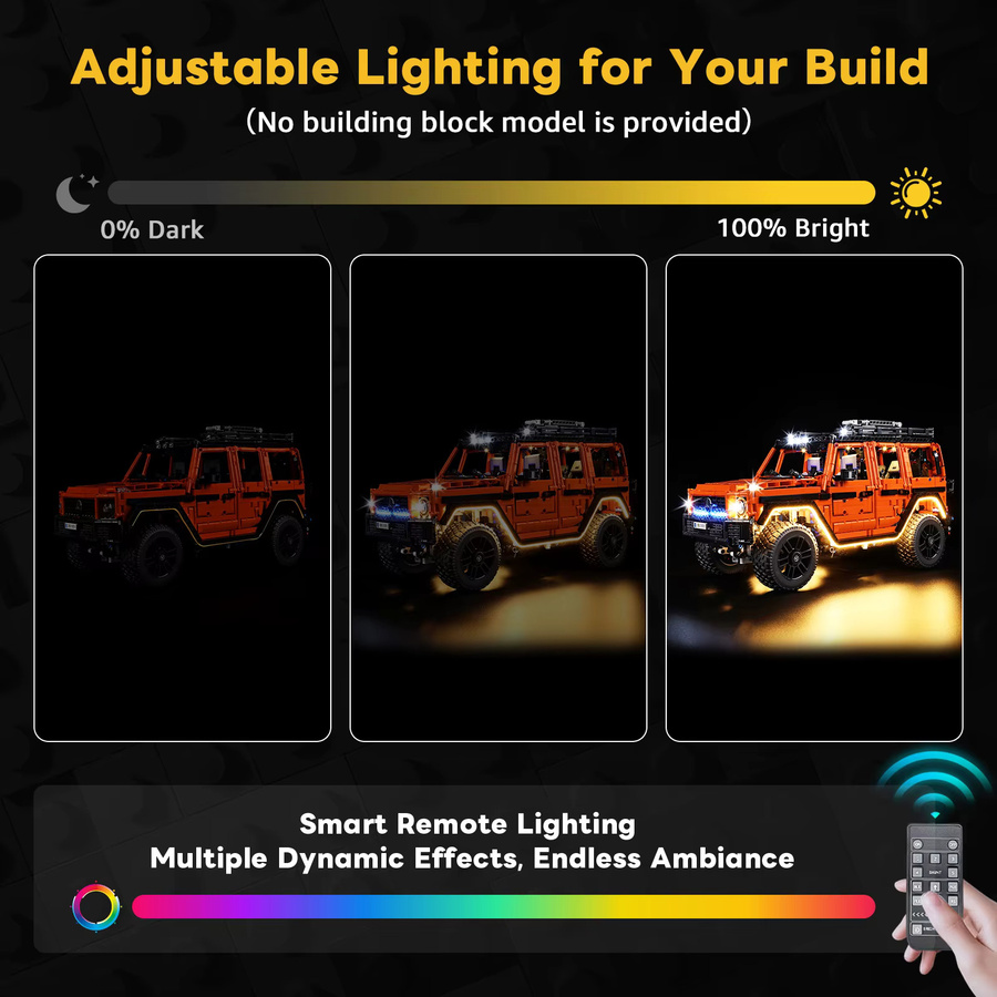 LEGO LED-Beleuchtungsset für Mercedes Benz G 500 PROFESSIONAL Line 42177 - Bild 2