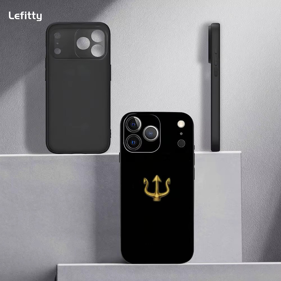W-Werenoi Singer Logo Handyhülle für iPhone 11 bis 17 Pro Max Plus Mini in Schwarz Frosted Soft Shell - Bild 4