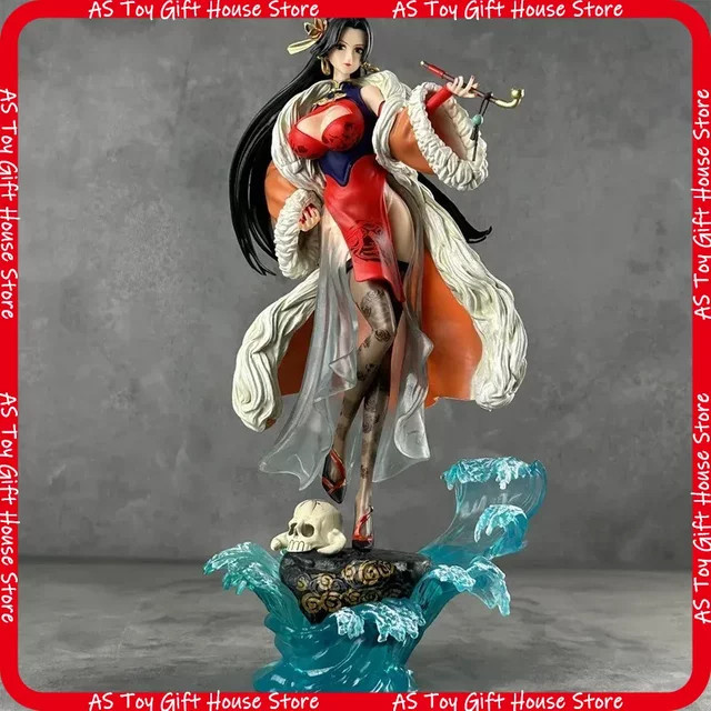Bandai One Piece Cheongsam-Kaiserin Anime-Figur, PVC-Modell, Bunt / Mehrfarbig - Bild 1