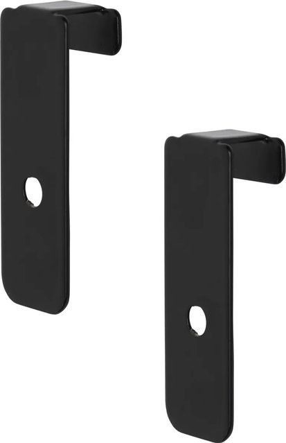 Denpanels Klammern 2 Stück Schwarz B/T/H: 120 x 80 x 10 cm - Bild 1