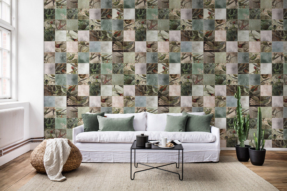 Rebel Walls Mural Birds of Paradise Wandbild in Multicolour - Bild 4