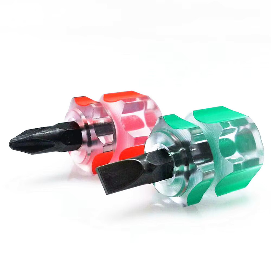OZXHIXU Mini-Schraubendreher mit flachem Kreuzkopf in Multicolour für Präzisionsarbeiten und DIY-Reparaturen - Bild 2
