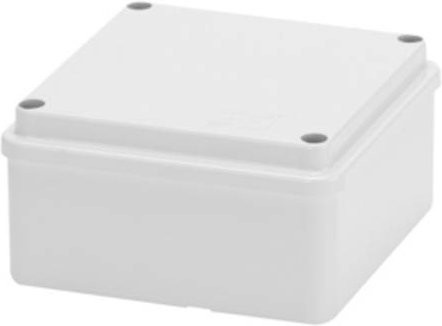 Gewiss GW44204 Abzweigkasten in Weiß aus Edelstahl B/T/H: 10,9 x 10,9 x 5,8 cm IP56 - Bild 1