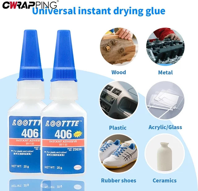 Universeller Sofortkleber transparent 20 ml für Spielzeug, Harz, Keramik, Metall und Glas - Bild 1