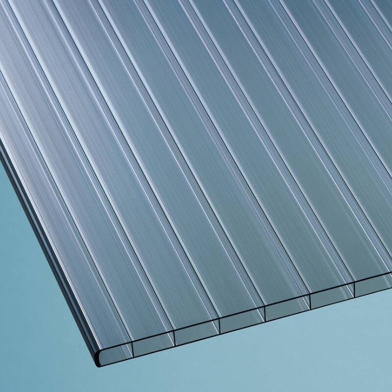 Doppelstegplatte Polycarbonat Scobalit esthetics, Farbe: Graphit, Dicke: 16 mm, Breite: 98 cm - Bild 1