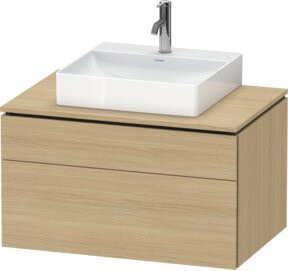 Duravit L-Cube Waschtischunterschrank beige matt, wandhängend, B/T/H: 82 x 55 x 48,2 cm - Bild 1