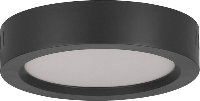 Eglo LED-Deckenleuchte Idun-E in Schwarz mit 4.000 K, Höhe: 3,1 cm, Durchmesser: 16 cm - Bild 1
