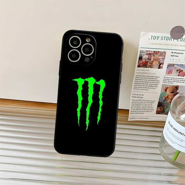 M-MonsterES Mode Design Handyhülle für iPhone in Schwarz - Bild 1