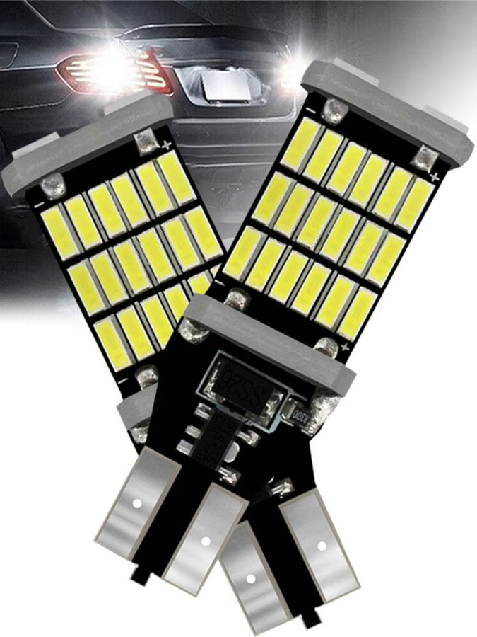 2er-Set LED Rückfahrscheinwerfer T15 W16W 921 912 T16 902 mit 45 SMD, 1200 Lumen, 6000K Kaltweiß - Bild 7