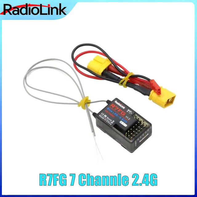 Radiolink R7FG 7-Kanal 2,4G Gyro-Empfänger, Modellteile - Bild 1